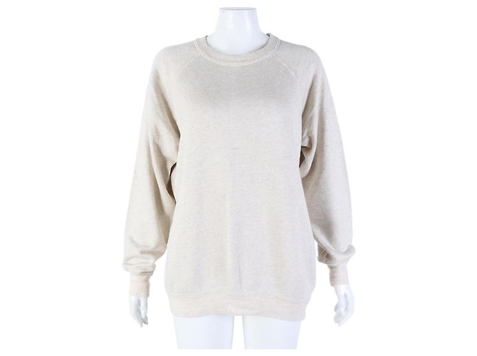 Isabel Marant Étoile Langarm-Sweatshirt Weiß