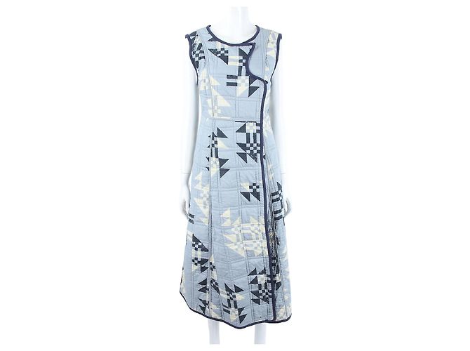 Isabel Marant lange Weste Blau