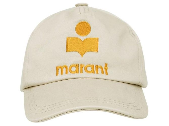 Isabel Marant Gorra bordada Tyrone Logo Blanco