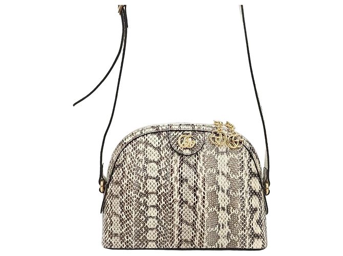 Gucci Bolsa de Ombro GG Python Ophidia Multicor