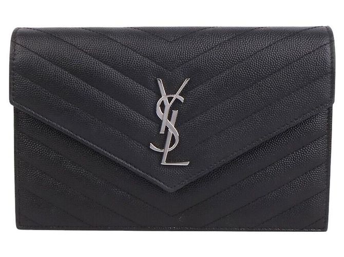 Saint Laurent Borsa a tracolla Cassandra Mini Nero 