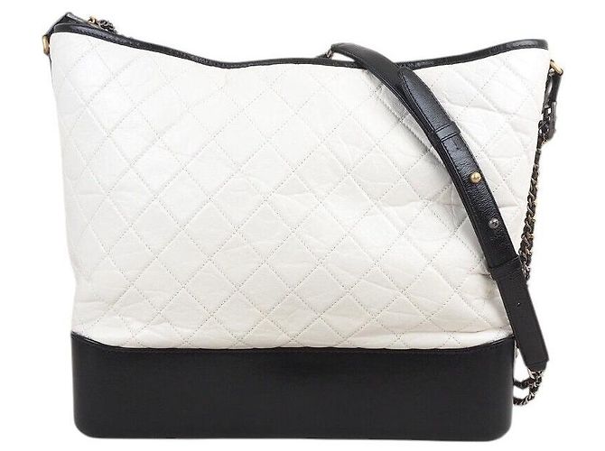 Chanel Gabrielle Hobo Bag Large Weiß