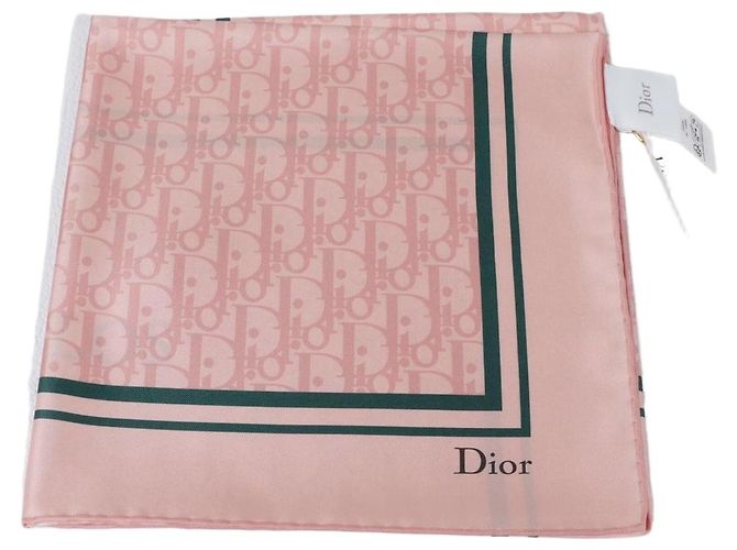 Dior Seidentuch Quadratisch Rot 