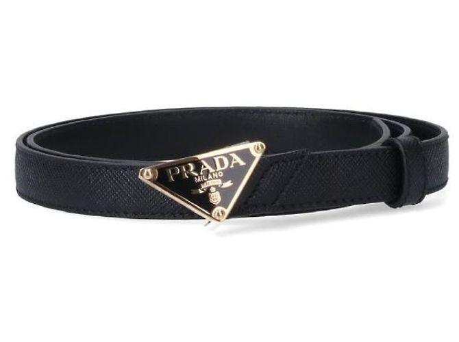 Prada Cinto Saffiano para mulher Preto