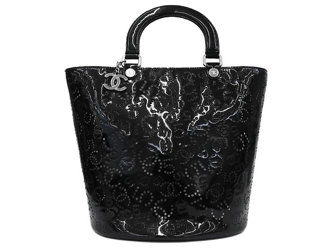 Chanel Borsa Tote Perf Nera Nero