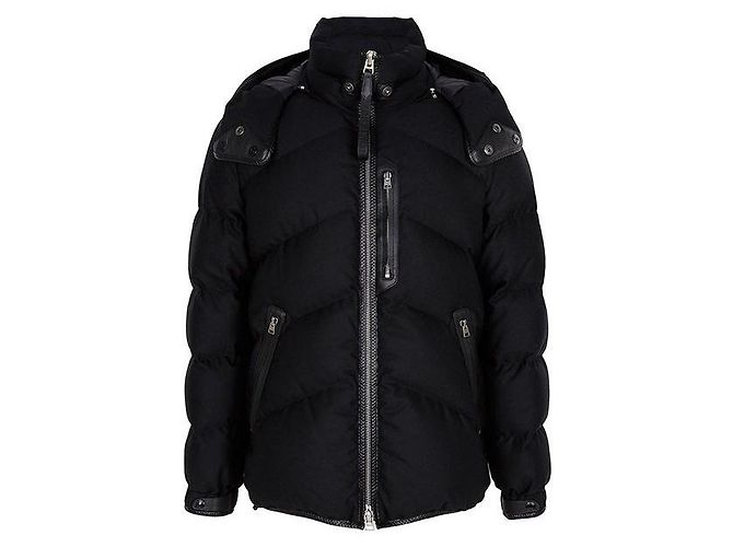 Tom Ford Black Light Hooded Goose Down Jacket