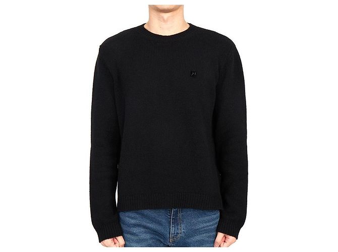 Valentino schwarzer Strickpullover für Herren