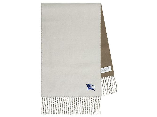Burberry Sciarpa in cashmere Argento