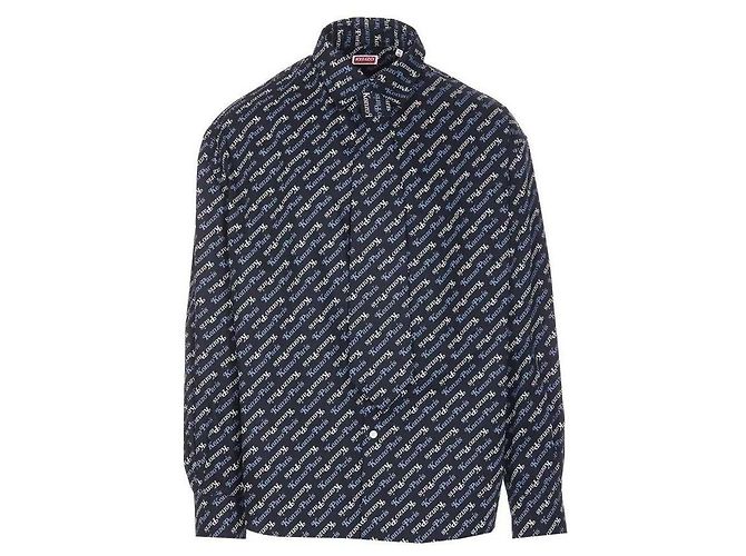 Kenzo Camicia Nero 