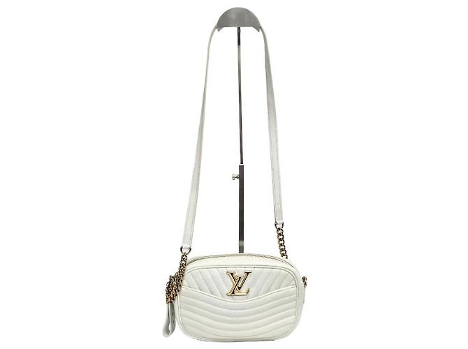 Louis Vuitton Borsa Camera New Wave da donna Beige Marrone