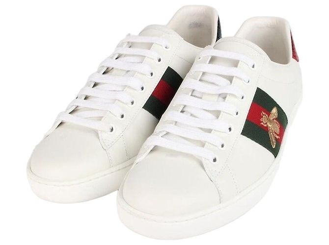 Gucci Baskets Ace Bee Embroidery Noir