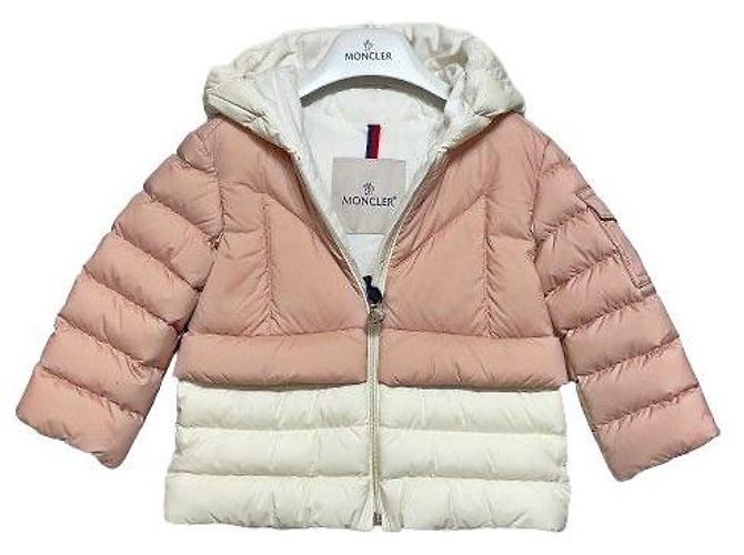 Moncler Kids Two-Tone Down Jacket Multiple colors