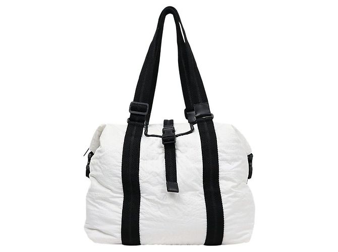 Chanel Borsa a tracolla sport bianca Bianco