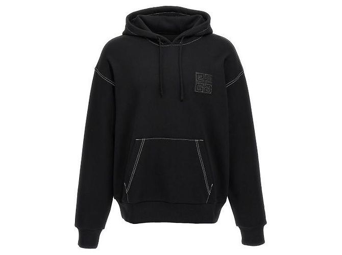 Givenchy Sudadera con capucha de algodón Blanco 