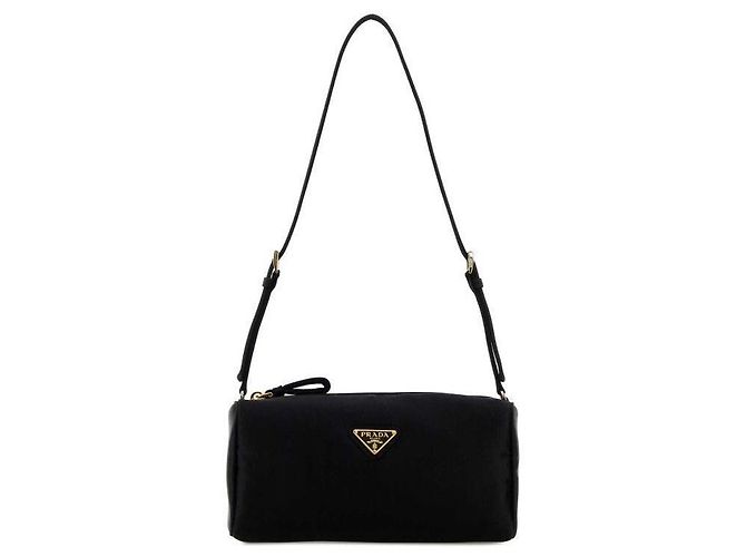 Prada Mini borsa in raso Nero 