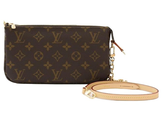 Louis Vuitton Borsa a spalla Monogram Nero