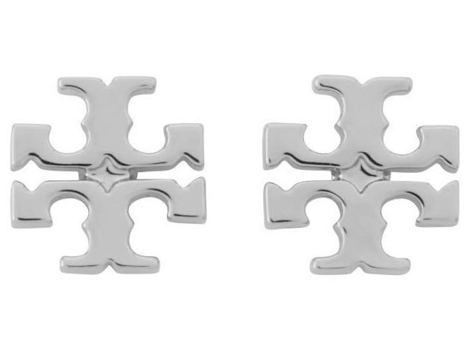 Tory Burch Stud Earring Silvery