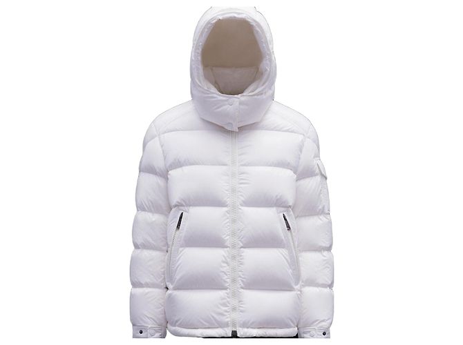 Moncler Maire Daunenjacke Silber