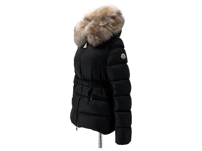 Moncler Short Down Jacket for Women Model Silvery