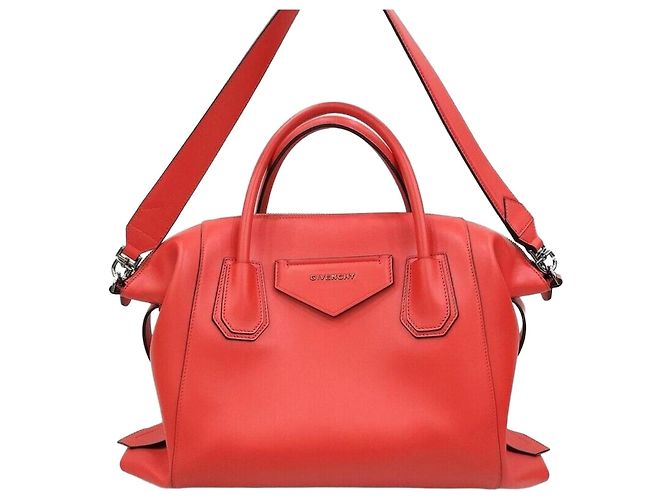 Givenchy Antigona Ledertasche Schultertasche Large Rot