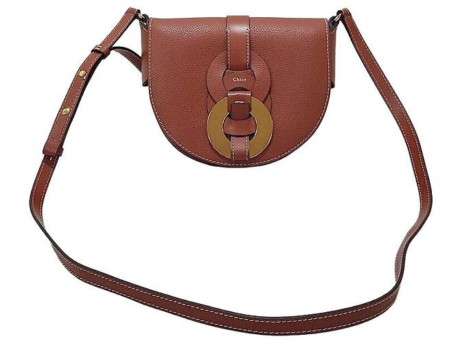 Chloé Borsa a tracolla Darryl Saddle Argento 