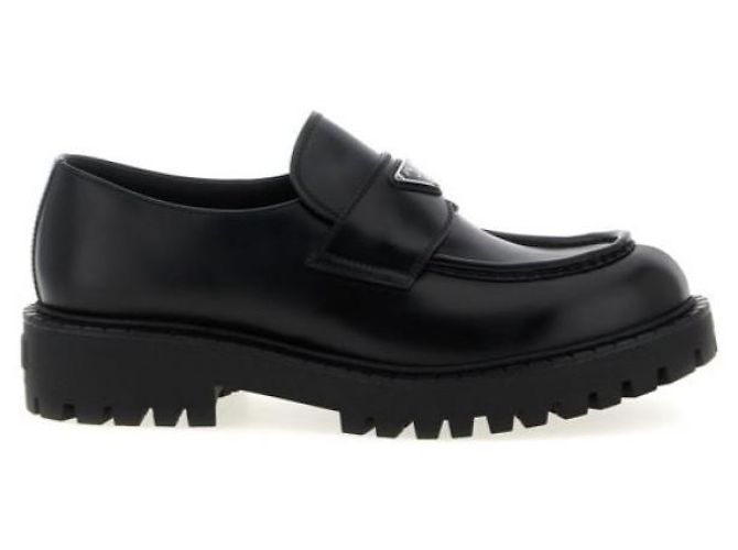 Prada Leder-Loafer