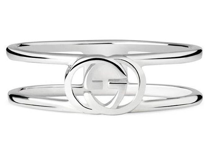 Gucci Verschlungener Silberring