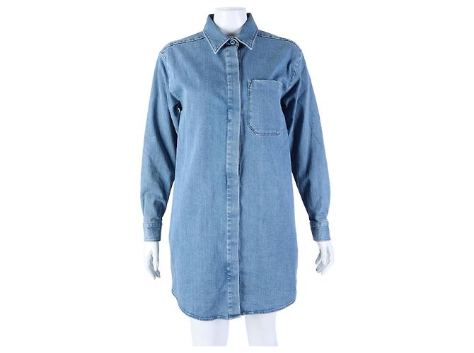 Maison Martin Margiela Langarmhemd Blau