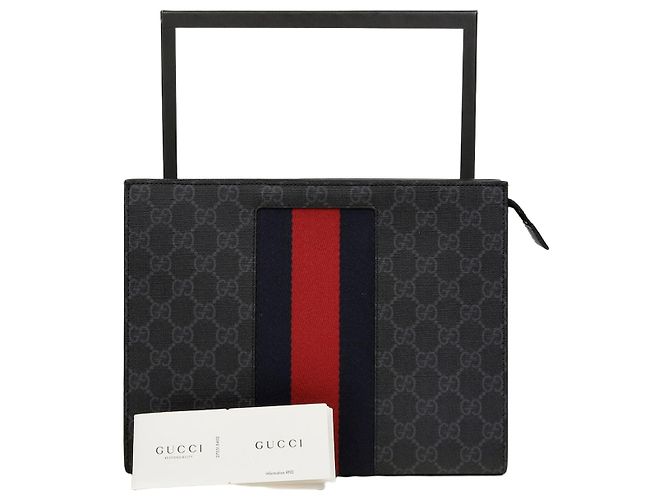 Gucci Pouch Web Nero