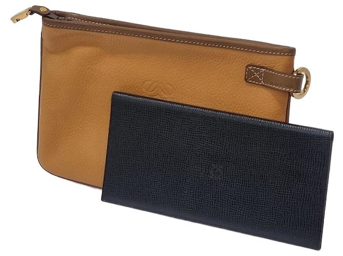 Loewe Enneagram Clutch und Geldbörsen-Set Gelb