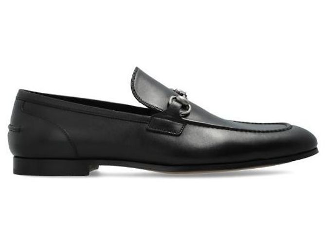 Gucci Mocasines de cuero para hombre Jordan