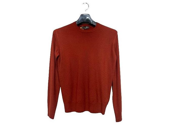 Loro Piana Strickpullover Rot