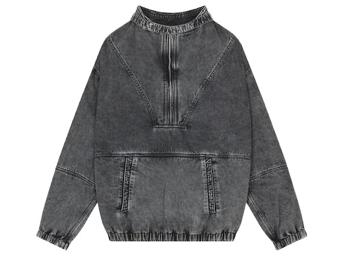 Isabel Marant CLODE Denim Kurzjacke Braun 
