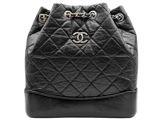 Chanel Gabrielle Backpack Black