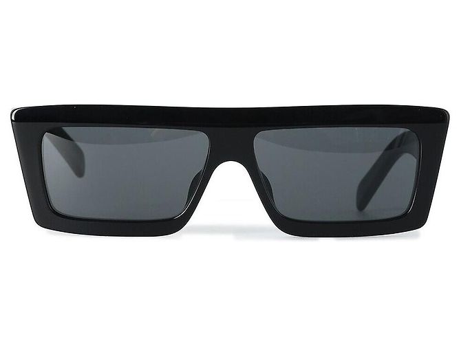 Céline MONOCHROMS Sunglasses Black Acetate Brown