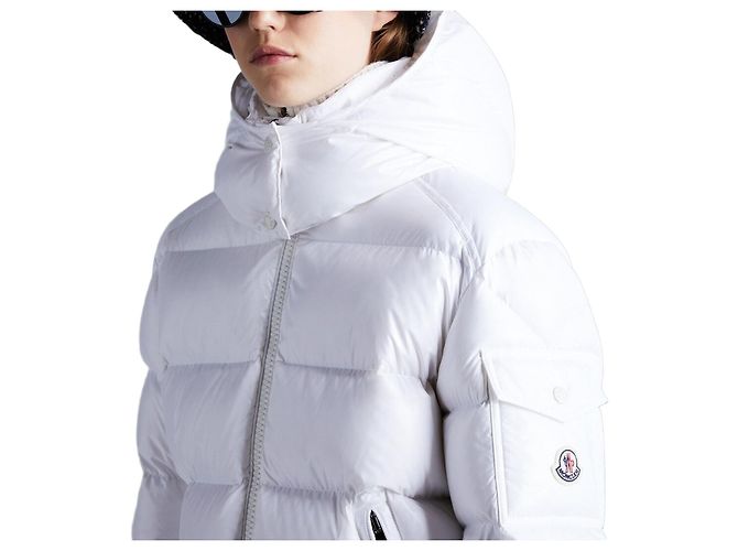 Moncler Maire Down Jacket White
