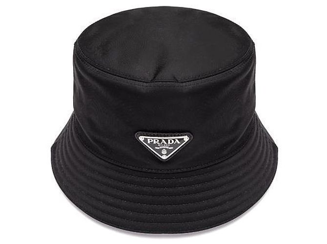 Prada Nylon Bucket Hat Black