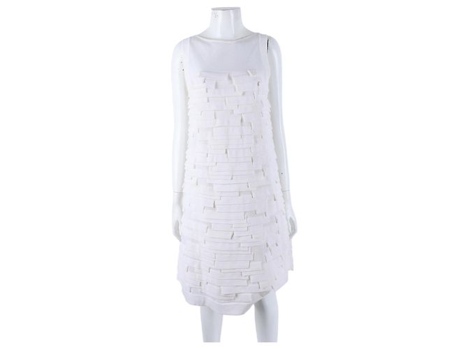 Chanel Kleid Weiß