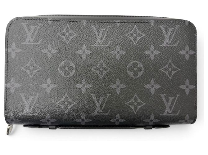 Louis Vuitton Monogram Eclipse Long Wallet Black