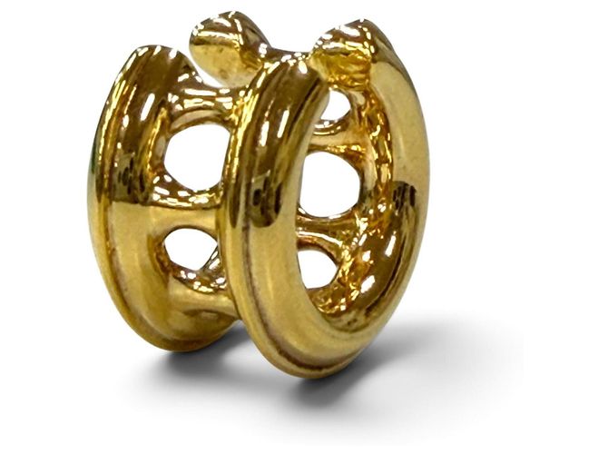 Orecchini Earcuff Bottega Veneta Oro D'oro