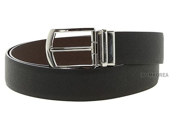 Prada Wendbares Saffiano-Leder Schwarz