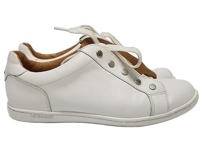 Longchamp Sapatilhas Brancas