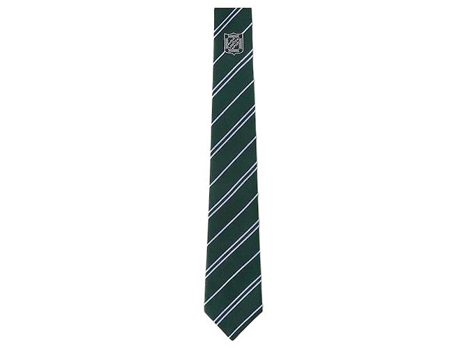 Louis Vuitton Cravate Stripes Ecu Vert