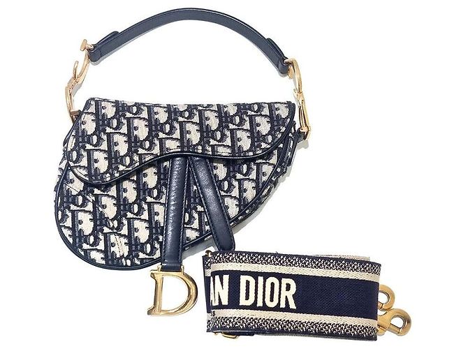 Dior Christian Saddleback Mini Strap