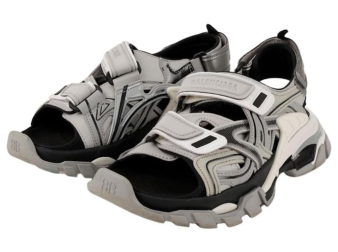 Balenciaga Sandali Track Marrone