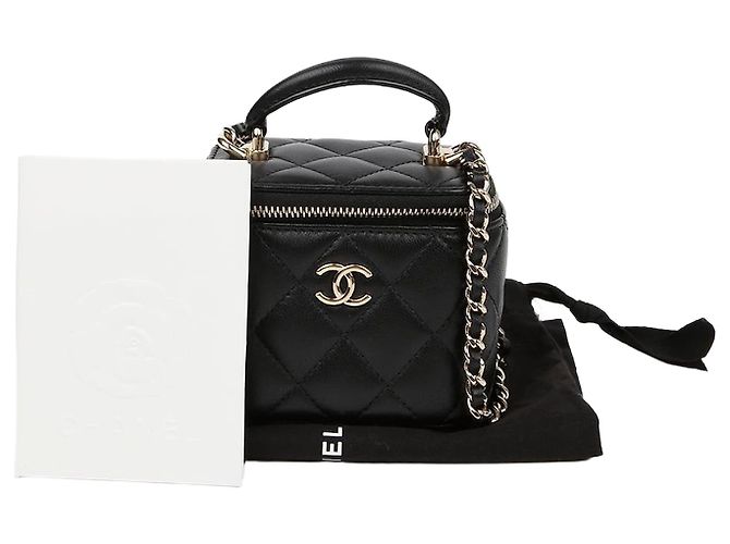 Chanel Borsa Vanity Mini con manico superiore, a tracolla e crossbody Multicolore