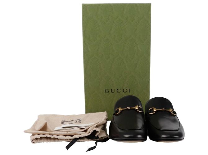 Gucci Horsbit Mule Loafer Größe Schwarz