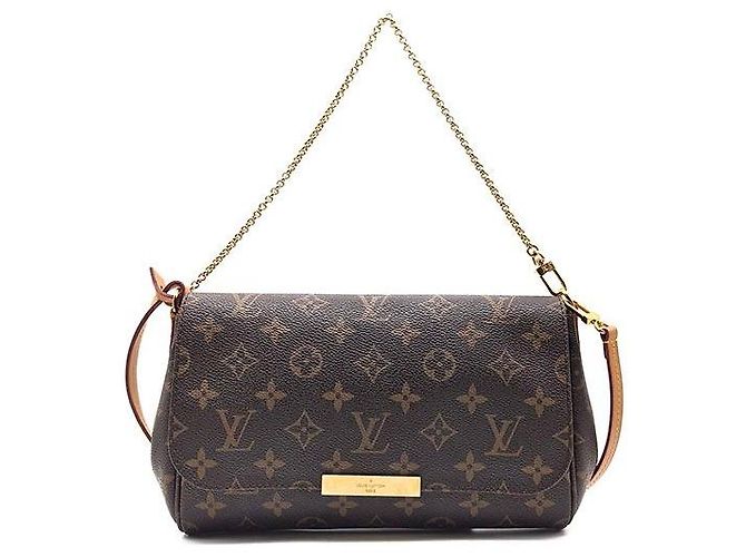 Louis Vuitton Monogram Favorite MM Bolsa marrom