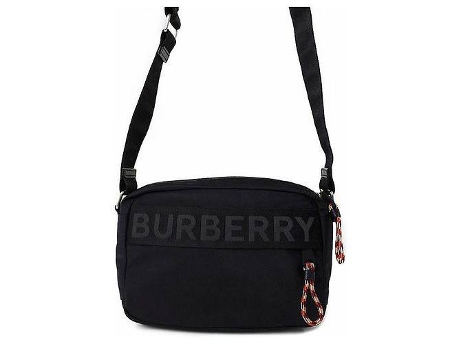 Burberry Borsa a tracolla PADDY in nylon Nero