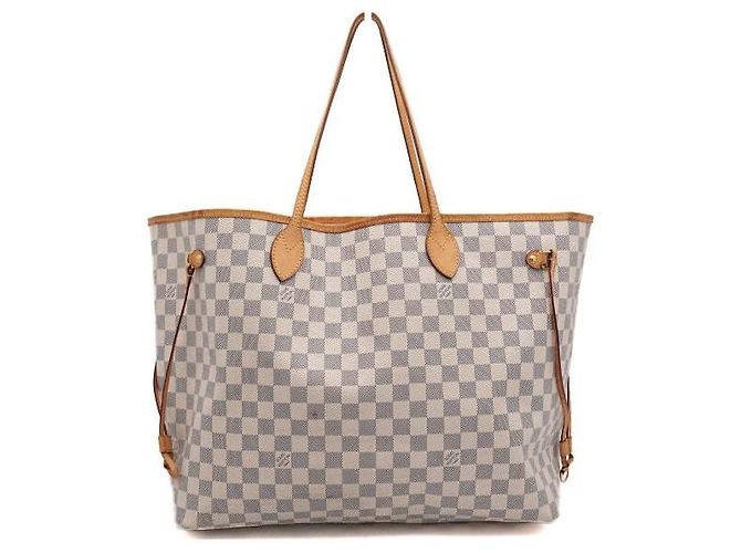 Louis Vuitton Borsa a tracolla Neverfull GM Damier Azure Blu